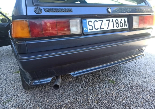 Volkswagen Scirocco cena 35500 przebieg: 116000, rok produkcji 1989 z Wadowice małe 407